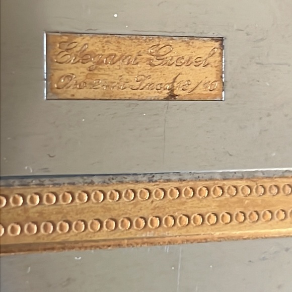 Vintage Elegant Gioiel Oro Tray Designed by Roberto C. Italy 24 K Inox 18/10 - Picture 10 of 16